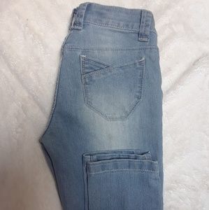 💜Blue asphalt skinny jeans